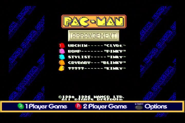 Namco Museum screenshot 4 for Gamecube